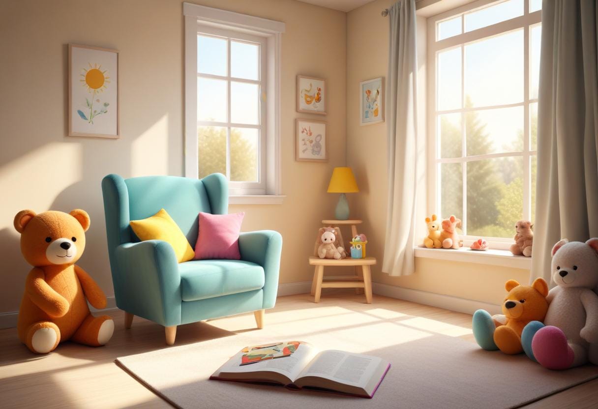 Näsblod hos barn illustration