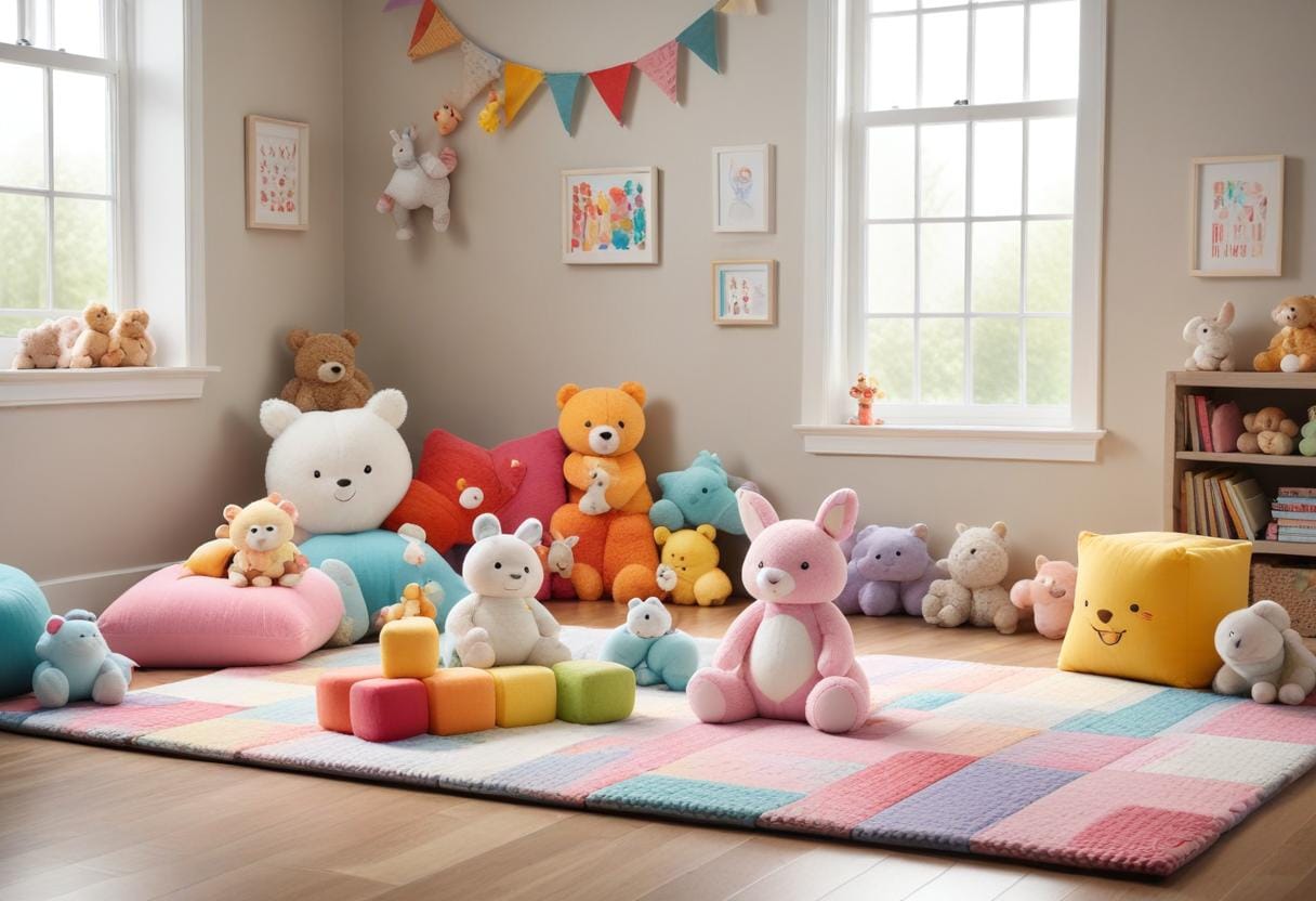 Så här stöttar du din bebis på 7 månader illustration