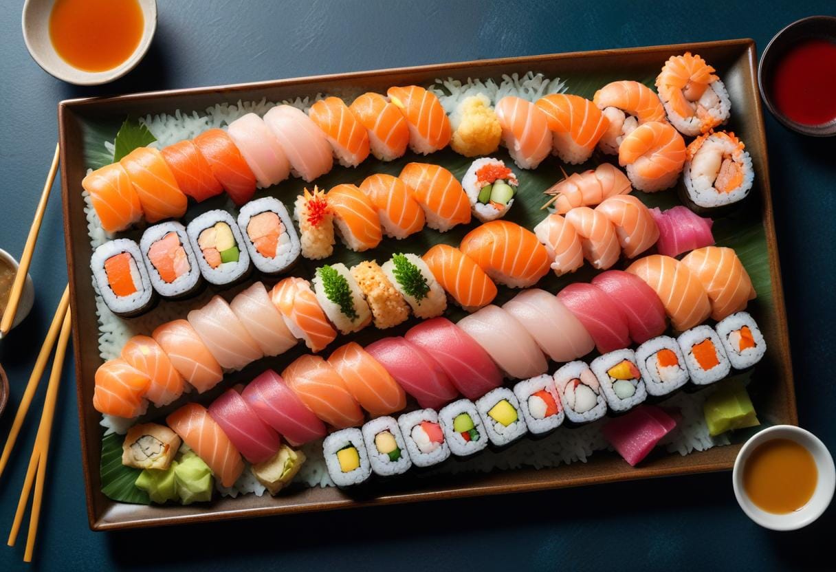 Sushi under graviditeten – vad du bör veta! illustration