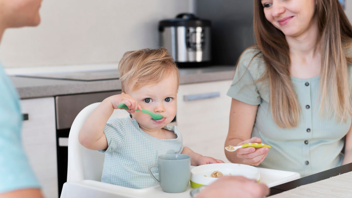 Tips för att introducera nya smaker till barnets mat